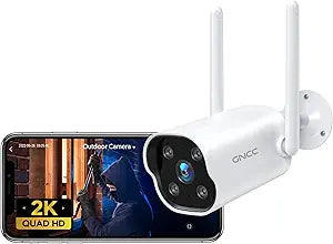 GNCC 2K Outdoor Camera for Home Security with Night Vision