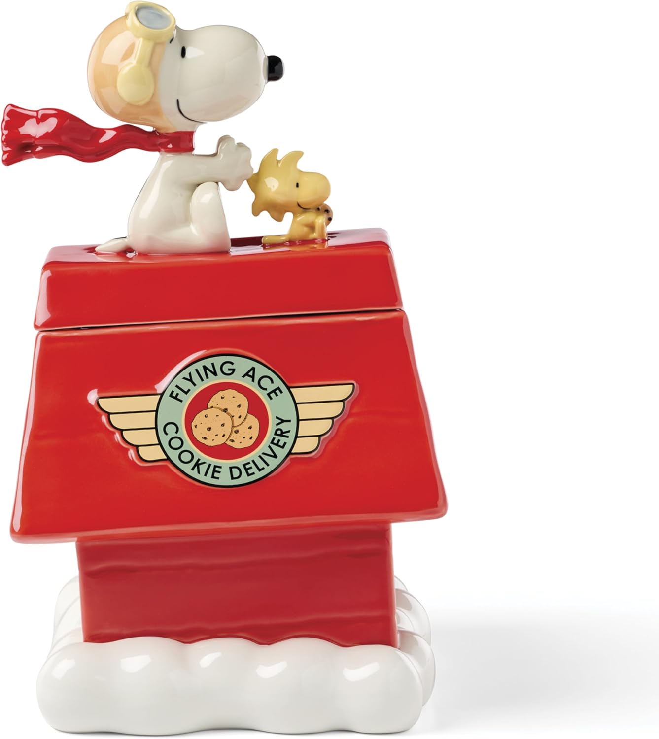 Lenox Chef Snoopy Figural Cookie Jar for Peanuts Lovers