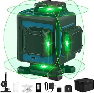 OMMO Laser Level with 16 Lines and Remote Control for Precision
