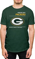 NFL Team Logo and Stats Fan T-Shirt - Officially Licensed