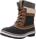 Women's Waterproof Winter Snow Boots - Warm Faux Fur Insulation