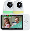 Babysense Prisma Baby Monitor with Camera and Audio - 5 HD Display