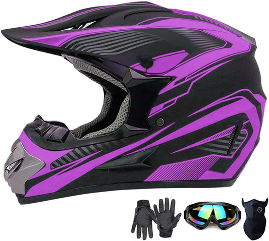Motocross Helmet for Youth & Kids - DOT Certified Safety Gear