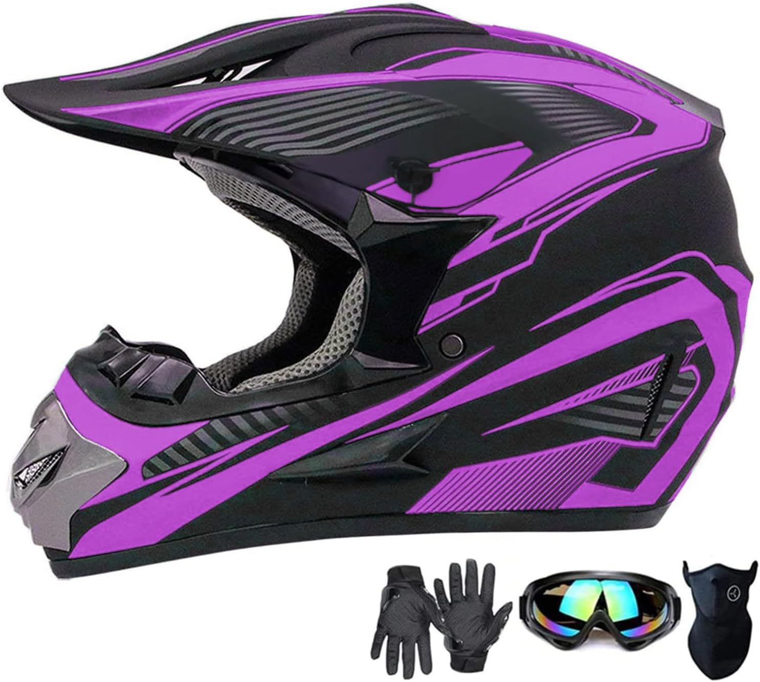 Motocross Helmet for Youth & Kids - DOT Certified Safety Gear