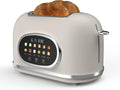 Rae Dunn Retro Digital 2-Slice Toaster - Touchscreen Timer & Wide