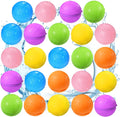 Reusable Magnetic Water Balloons - Quick Fill Silicone Balls for Kids
