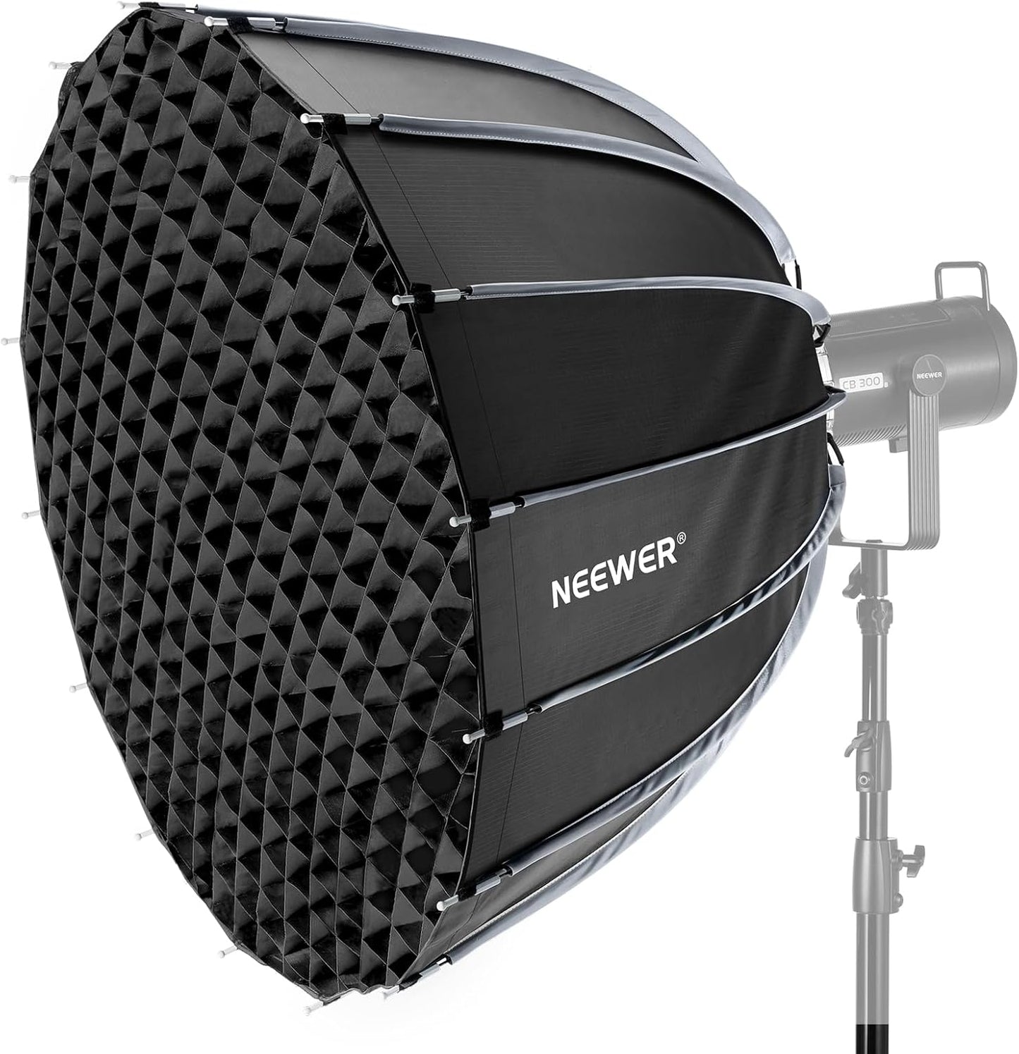 NEEWER 47in Parabolic Softbox for Studio Lighting Setup
