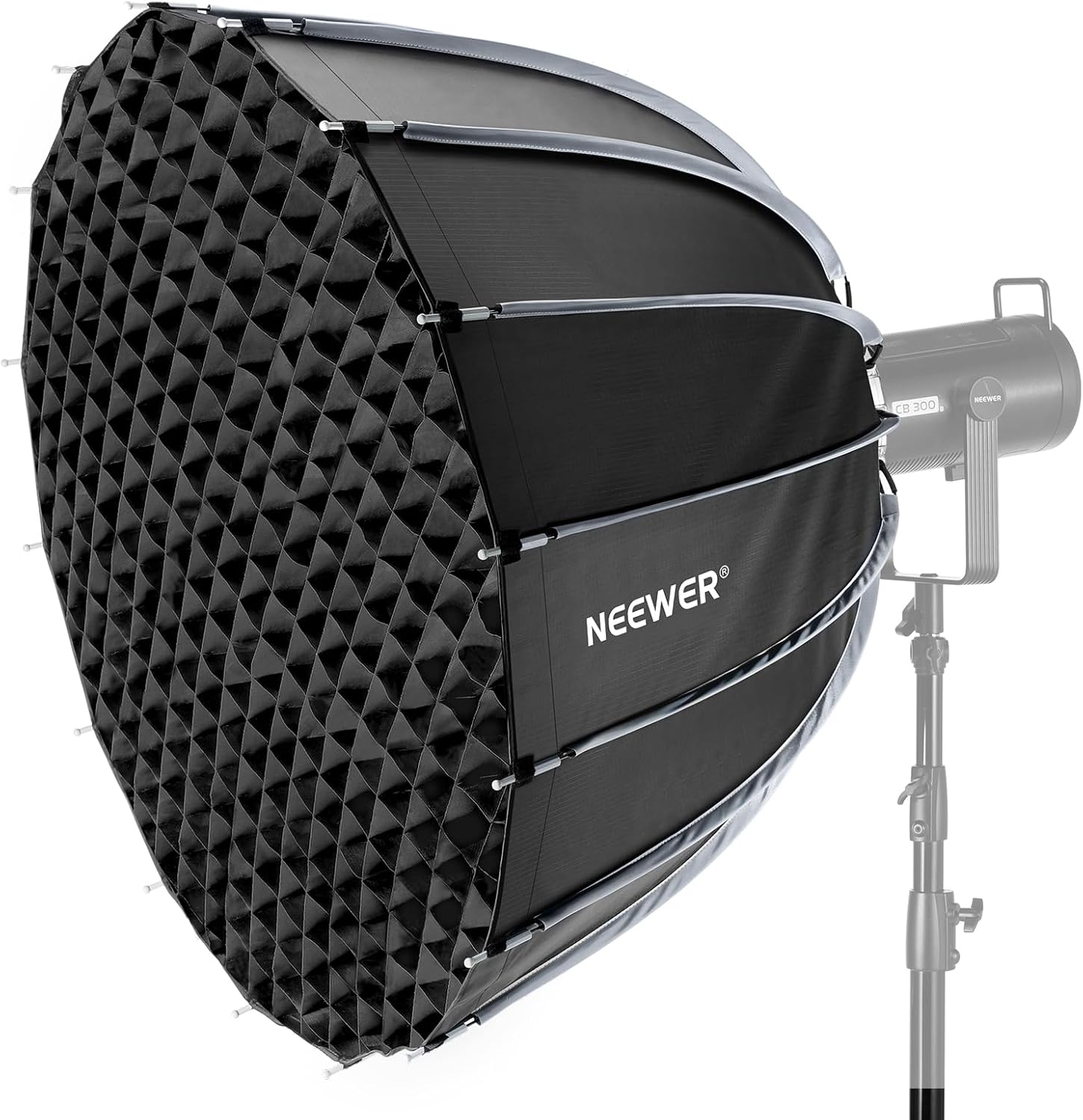 NEEWER 47in Parabolic Softbox for Studio Lighting Setup