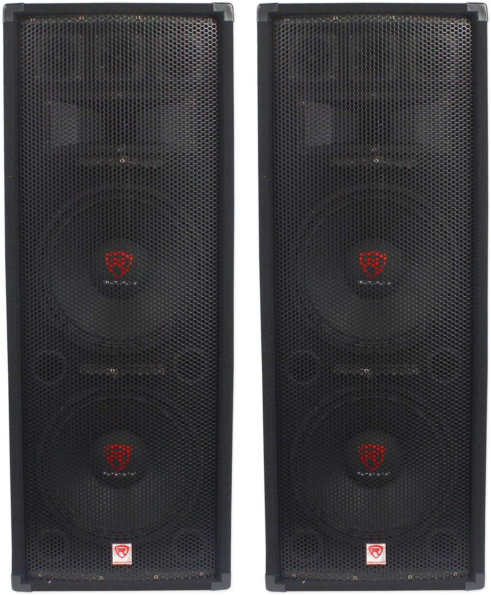Rockville RSG12.28 Dual 12 Passive Pro Audio PA Speakers Review