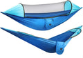 2-Person Pop-up Camping Hammock with Mosquito Net - 440 lb Capacity