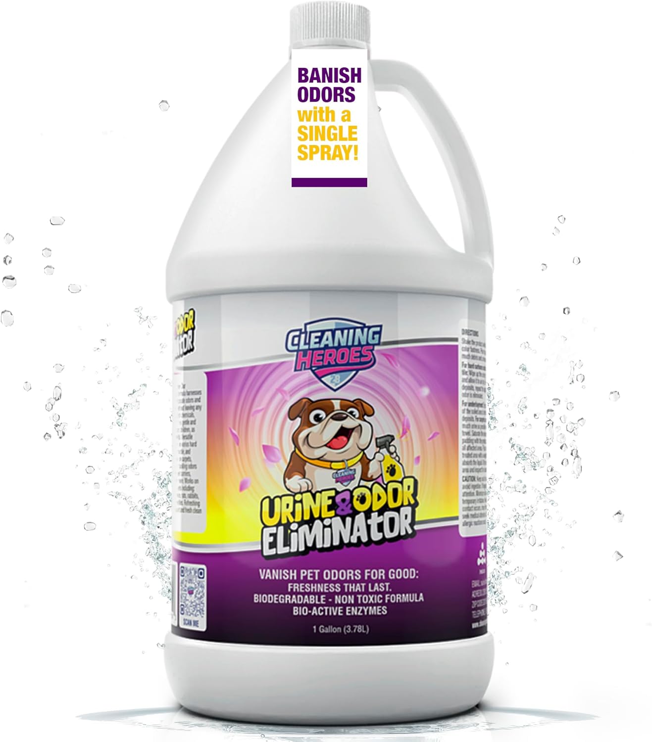 Pet Carpet Cleaner & Urine Odor Eliminator - 128oz Spray