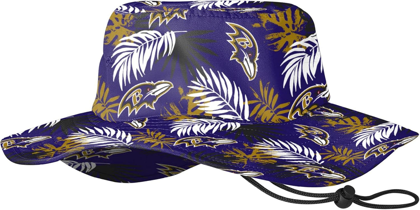 FOCO Men's NFL Team Logo Sport Outdoor Sun Bucket Boonie Hat Review