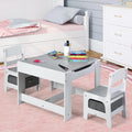 Costzon Kids Table and Chair Set 3 in 1 Activity Table - Versatile