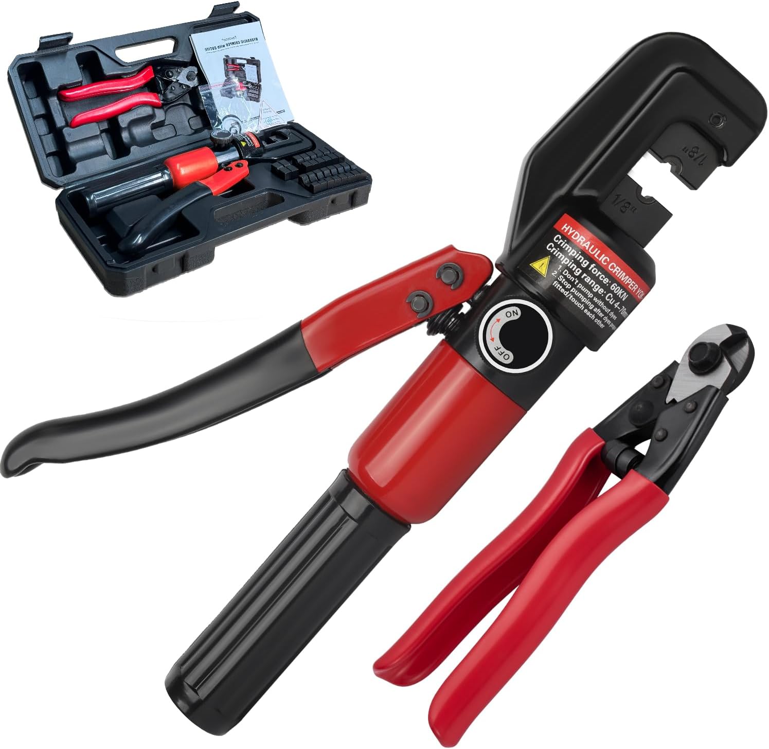 Upgraded Hydraulic Crimping Tool for Stainless Steel Cable Railing