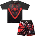 Marvel Boys Avengers Spiderman Miles Morales 2-Piece Cosplay Swimsuit
