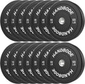 Bumper Plates 2-Inch Olympic Weight Plate Set for Barbell - Heavy Duty