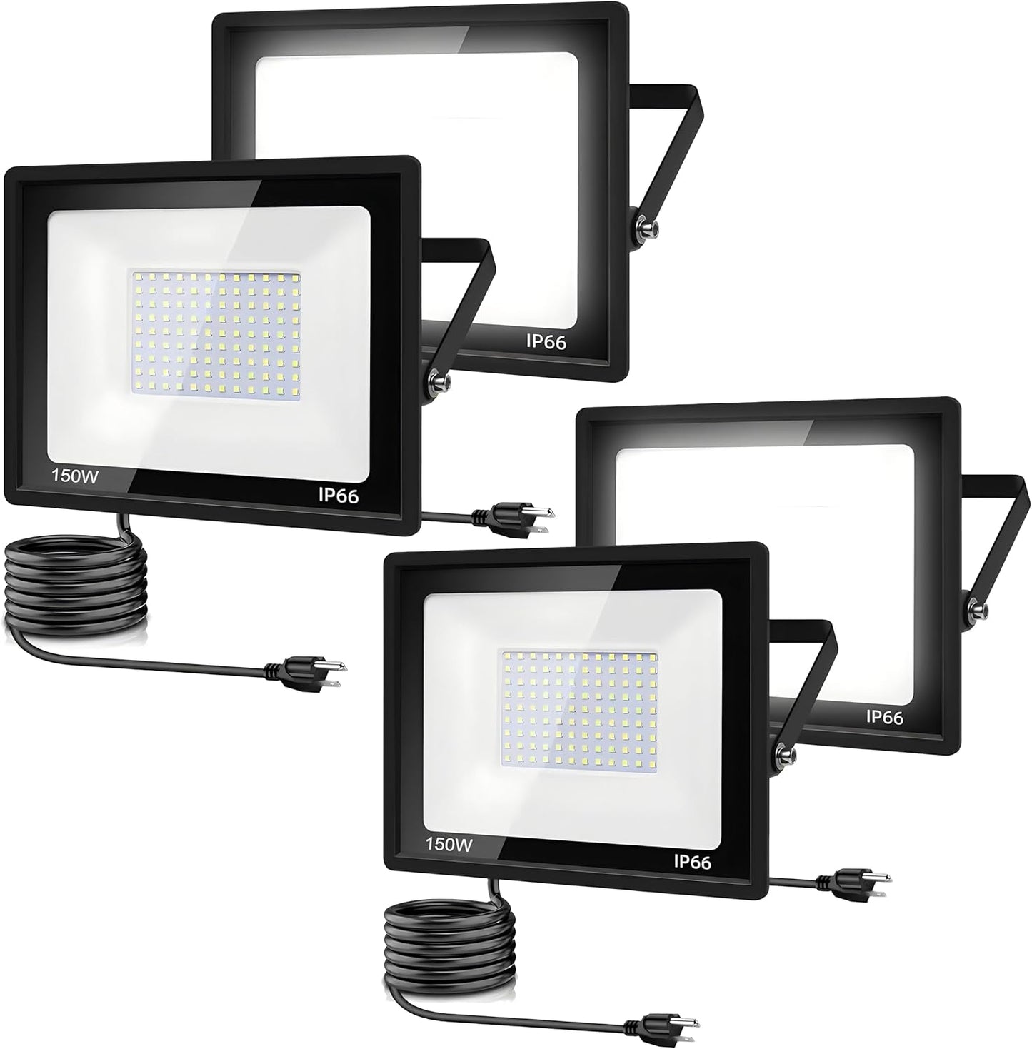 150W LED Flood Light Outdoor - Super Bright & Waterproof Design
