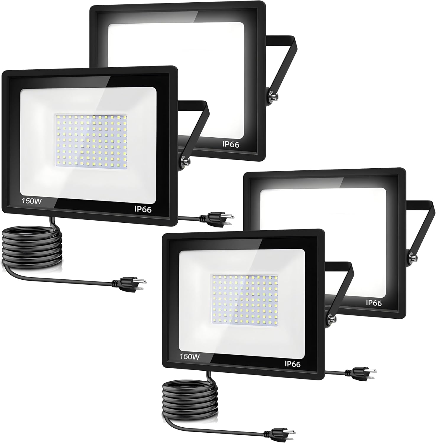 150W LED Flood Light Outdoor - Super Bright & Waterproof Design
