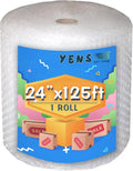 Yens Bubble Cushioning Roll 125 ft 24 in Wide - Large Bubbles