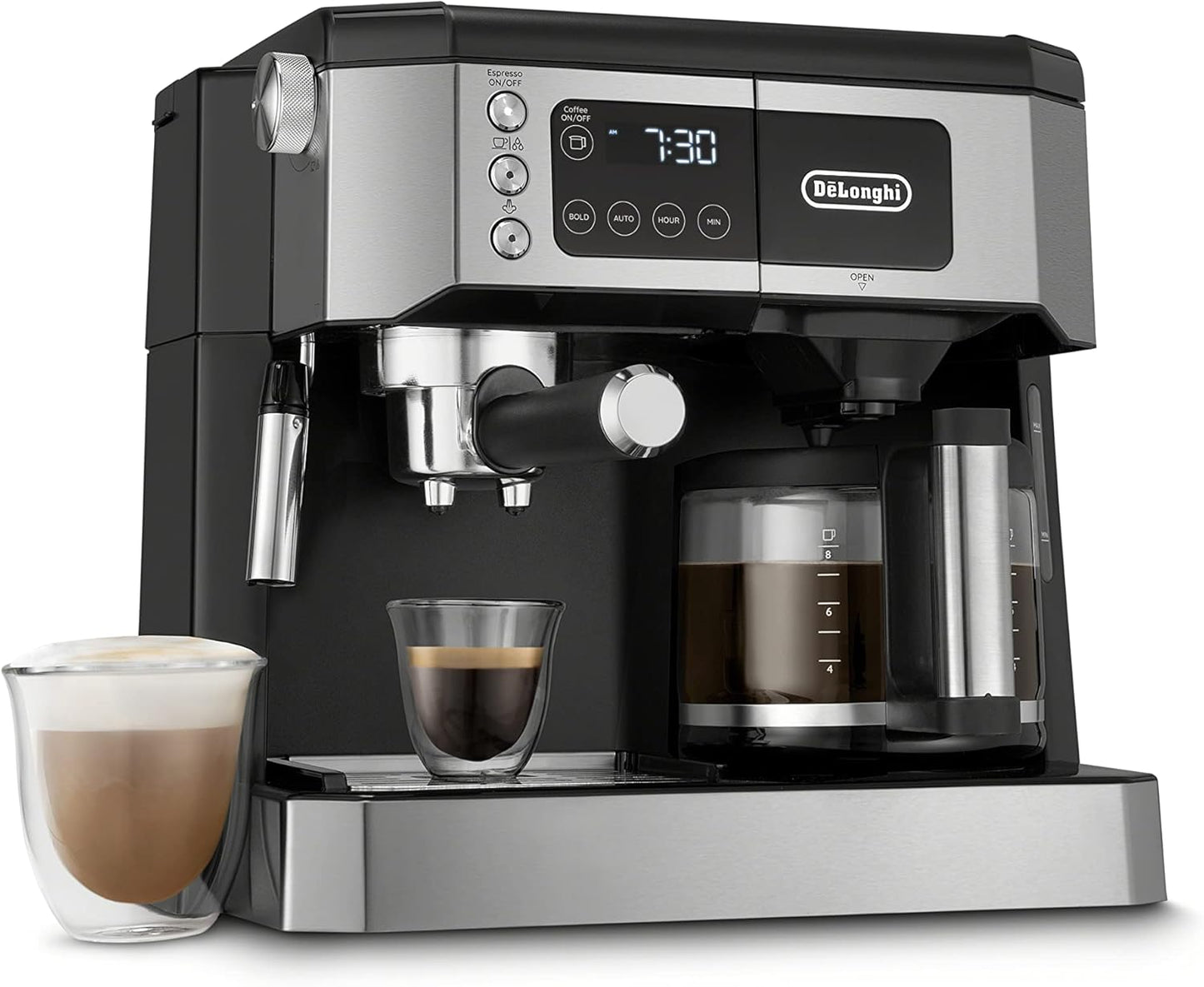 De'Longhi All-In-One Coffee & Espresso Machine, 47oz