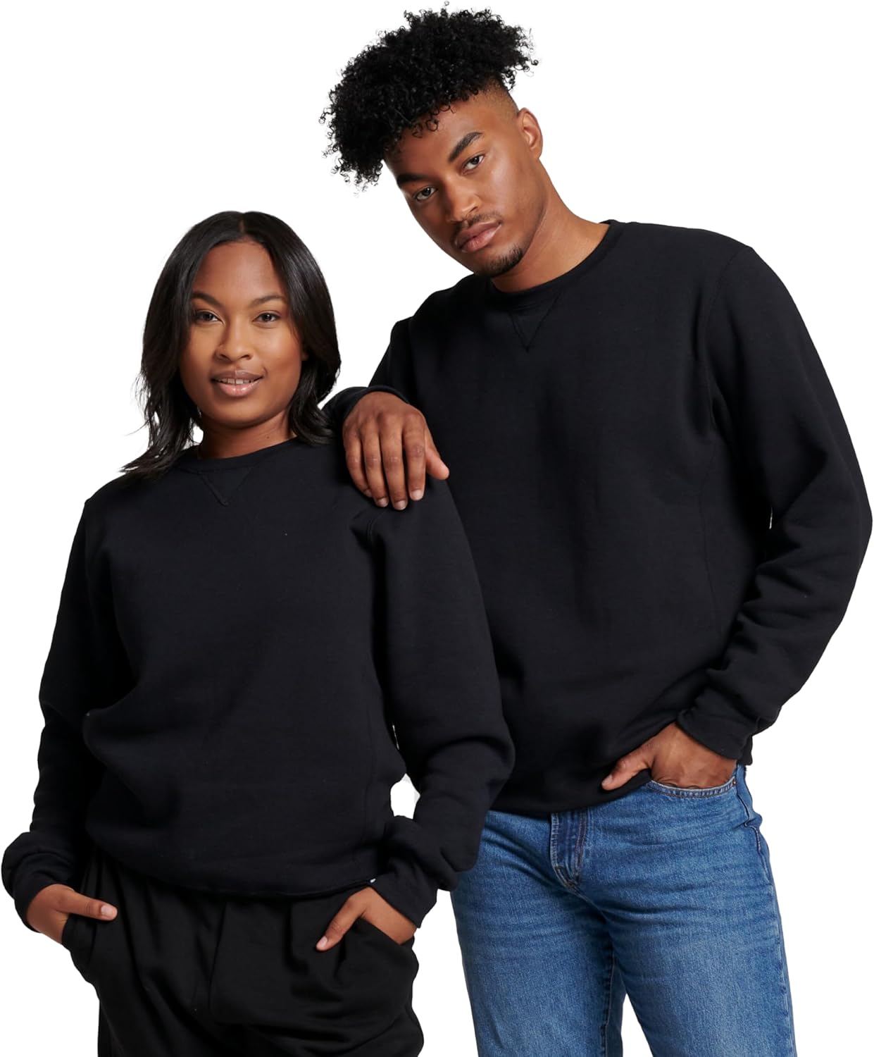 Russell Men's Moisture-Wicking Fleece Sweatshirt