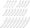 OUTDOOR EDGE 3.5 in RazorSafe Replacement Combo Knife Blades - 24 Pack