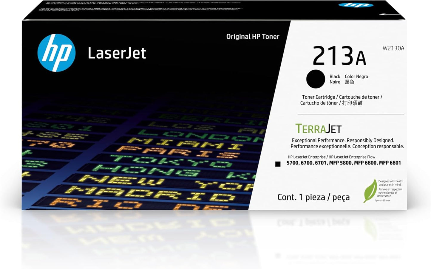 HP 213A Black Original Laserjet Toner Cartridge for Reliable Printing