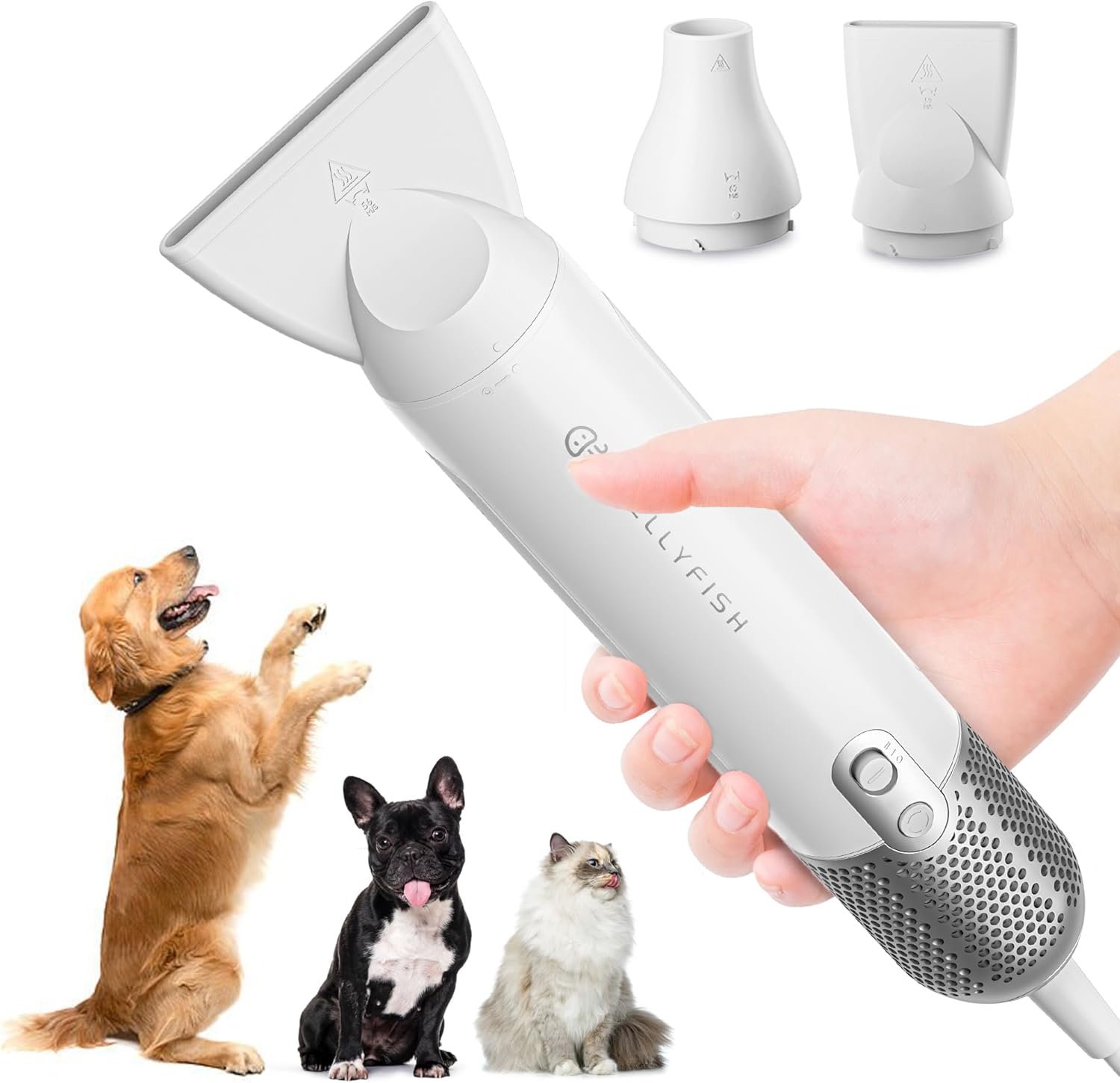 Jellyfish Lightweight Dog Hair Dryer - Fast Grooming Power