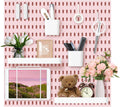 VUSIGN Pegboard Combination Wall Organizer Kit - Modular 4-Panel