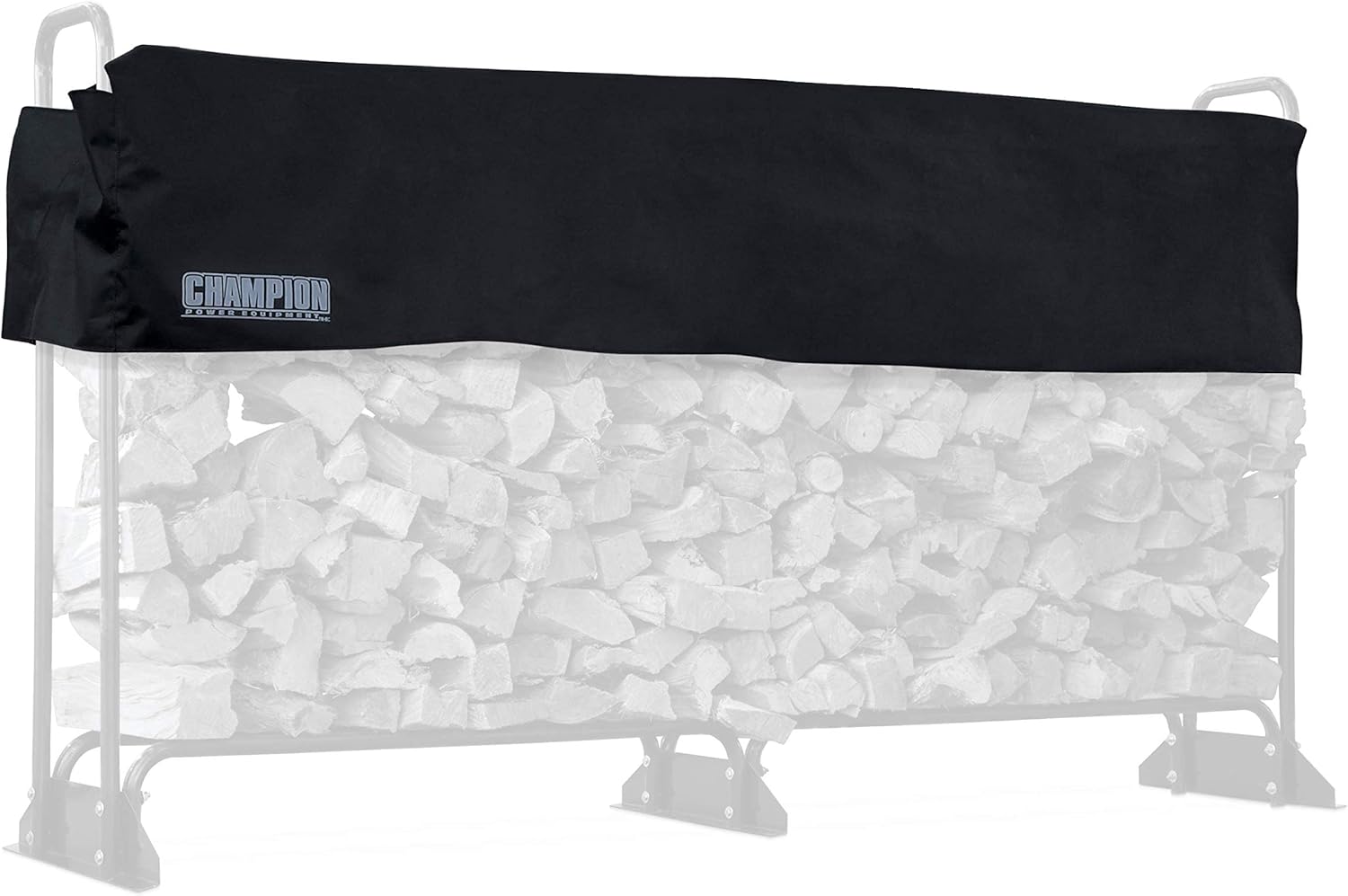 Champion 96-Inch Firewood Rack Cover for All Weather Protection