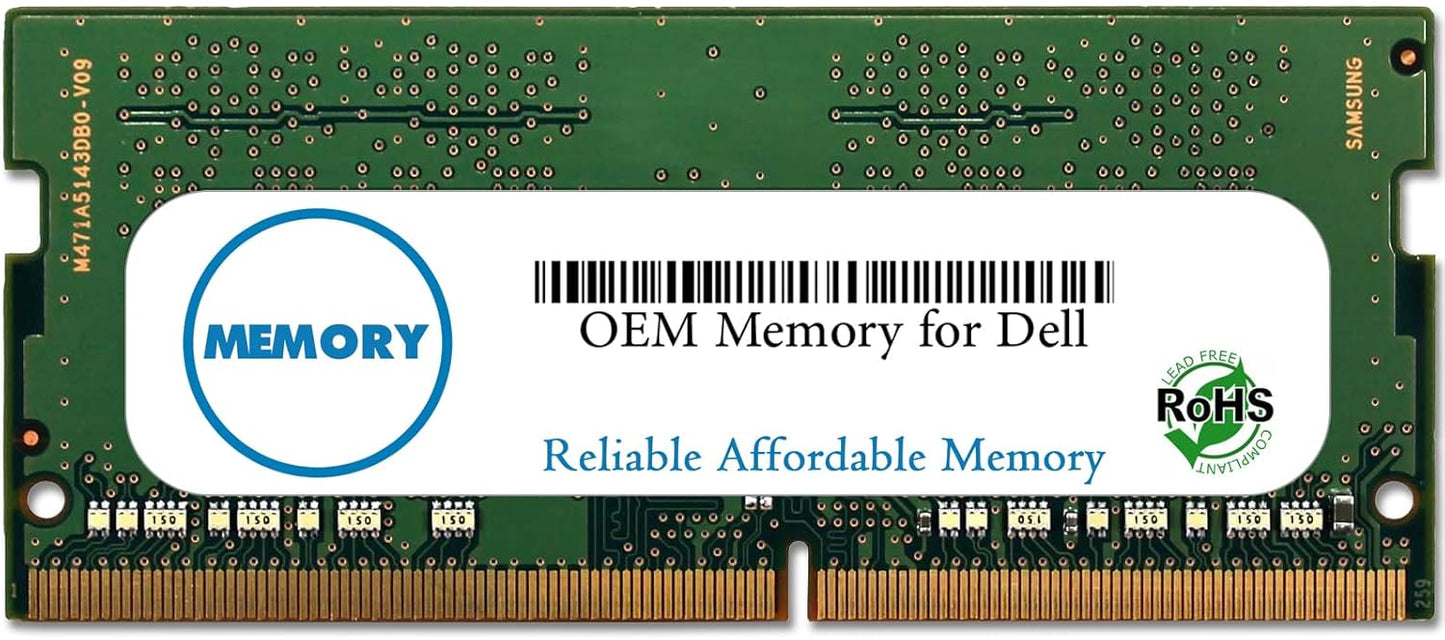 8GB DDR4-2400 SODIMM RAM Replacement for Dell Laptops