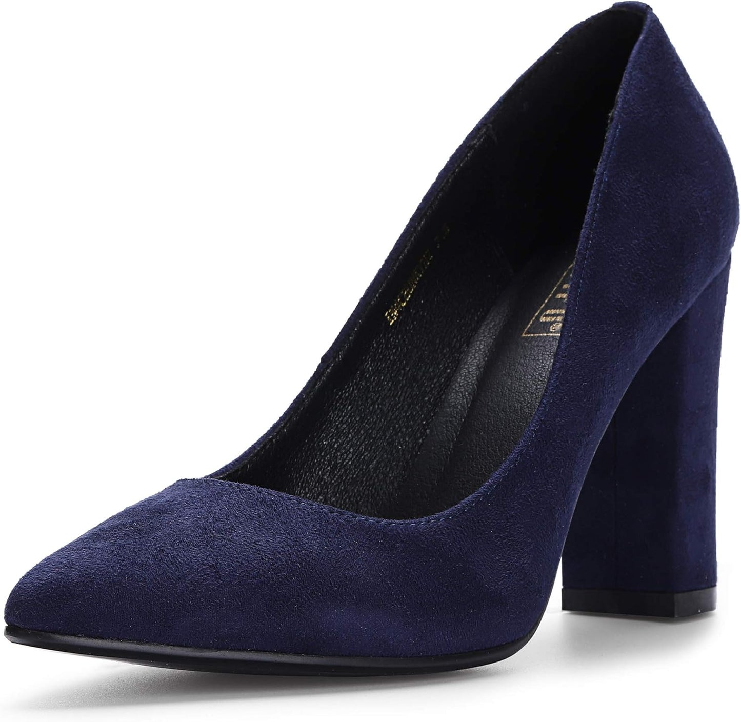 IDIFU Women's Chunky-HI Block High Heels for Elegant Style
