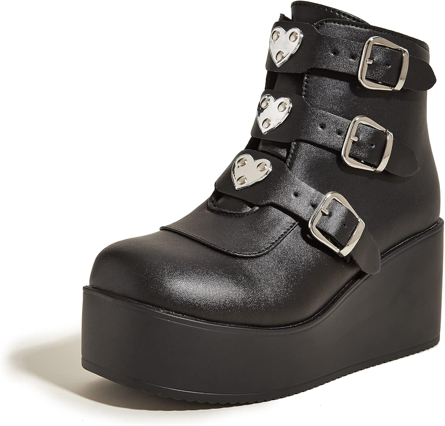LUCKY STEP Women Platform Chunky Ankle Boots for Every Occasion