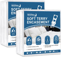 Zippered Mattress Protector 2 Pack for Full Size Mattresses