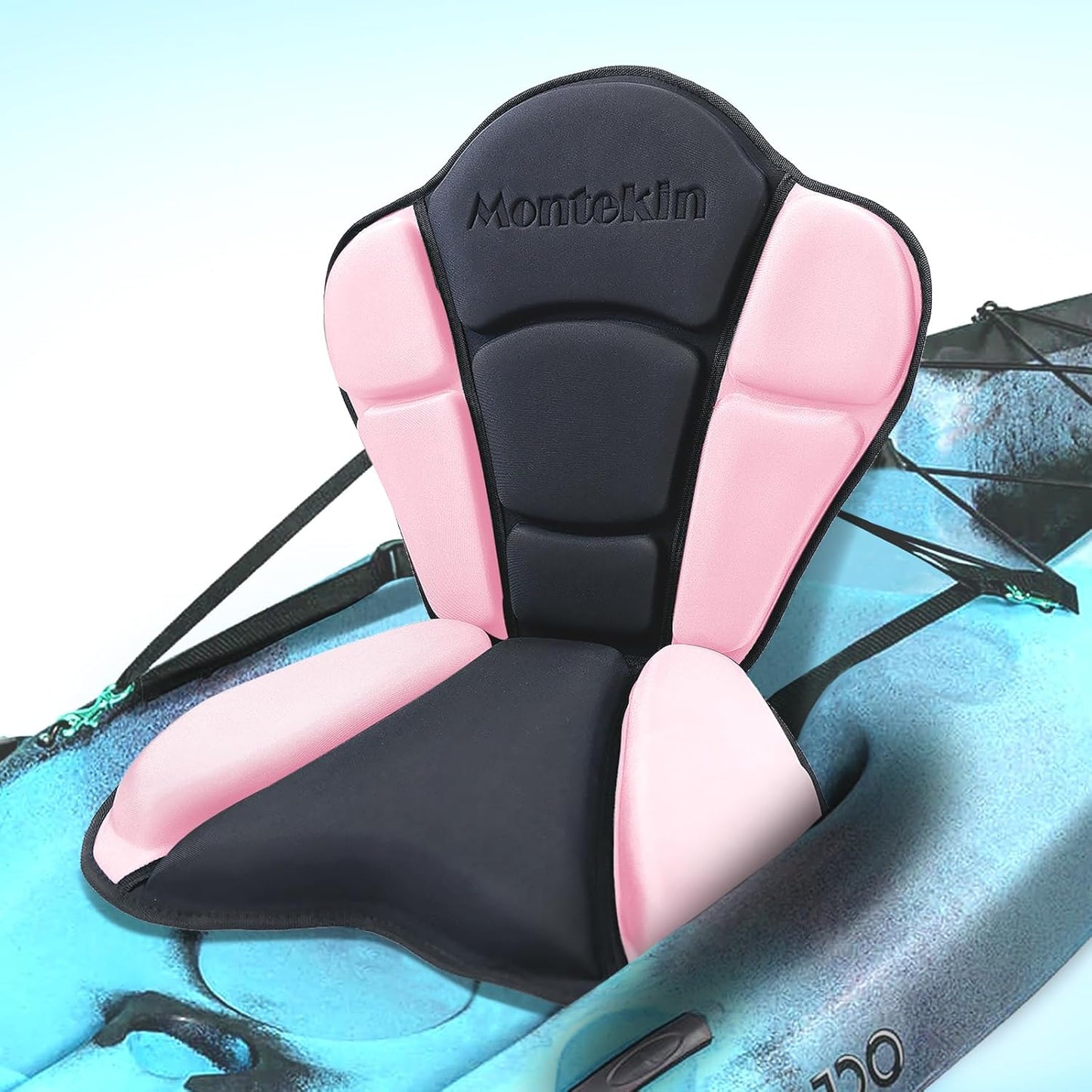 Thickened Kayak Seat with Back Support for Long Water Trips