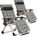 Zero Gravity Chair Reclining Lounge Chair with Removable Cushion Slsy
