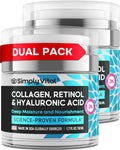 Anti-Aging Collagen Retinol Cream for Face Neck & Decollete - Daily