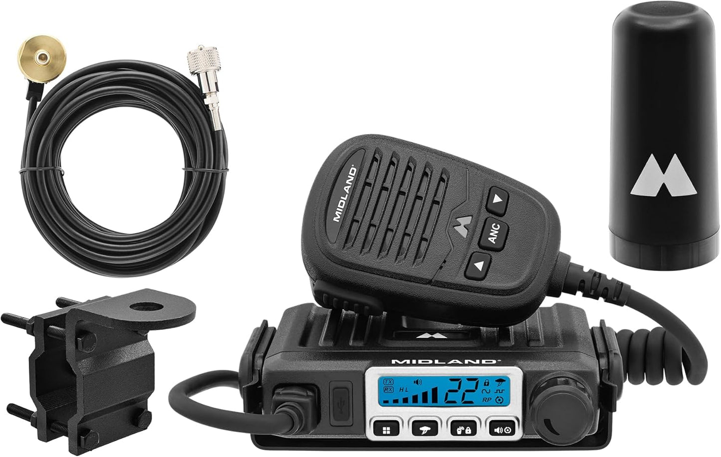 Midland MXT115AGVP3 GMRS MicroMobile Radio for Off Roading