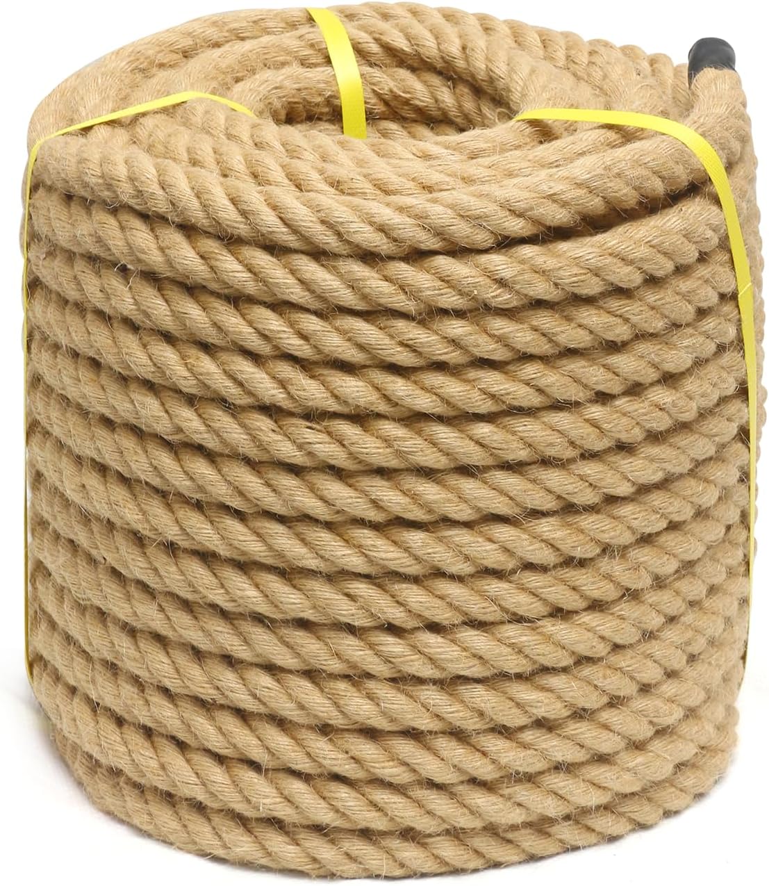 Heavy Duty Hemp Rope 1 Inch x 50 Ft for Tug of War and Crafts