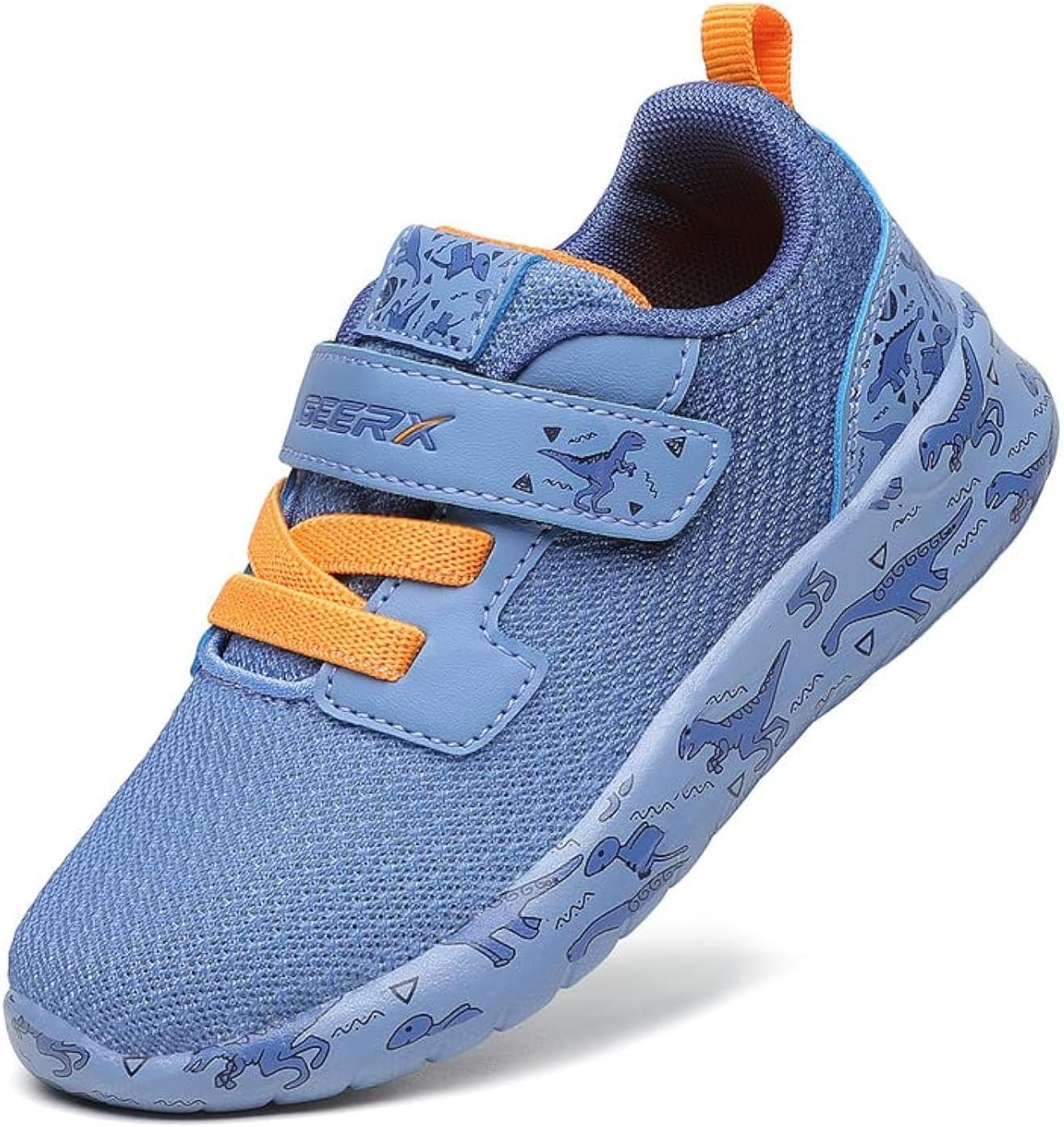Dinosaur Toddler Boys Shoes Non Slip Lightweight Sport Sneakers