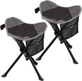 REDCAMP Folding Camping Stools 2 Pack - Taller, Portable Seating