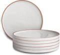 Mora 10.5-inch Porcelain Dinner Plate Set of 6 - Scratch Resistant
