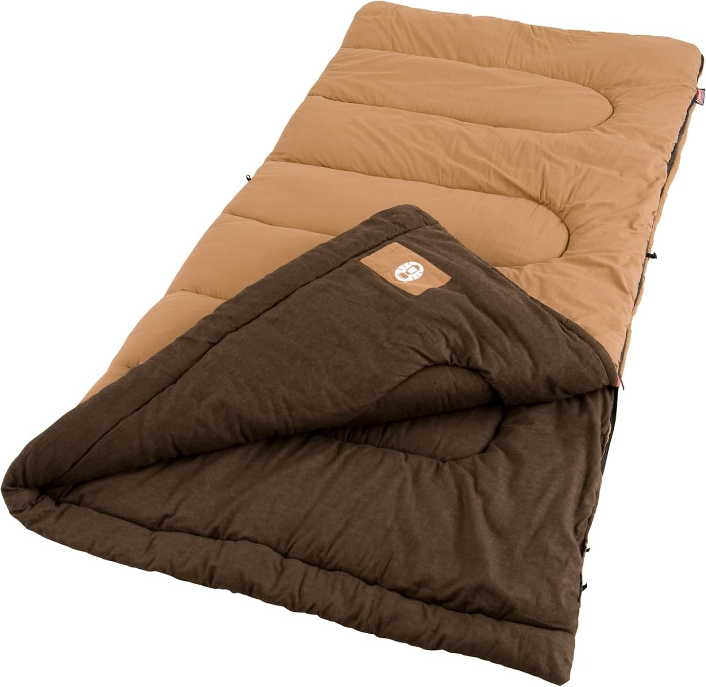 Coleman Dunnock 20F Big n Tall Sleeping Bag for Cold Weather