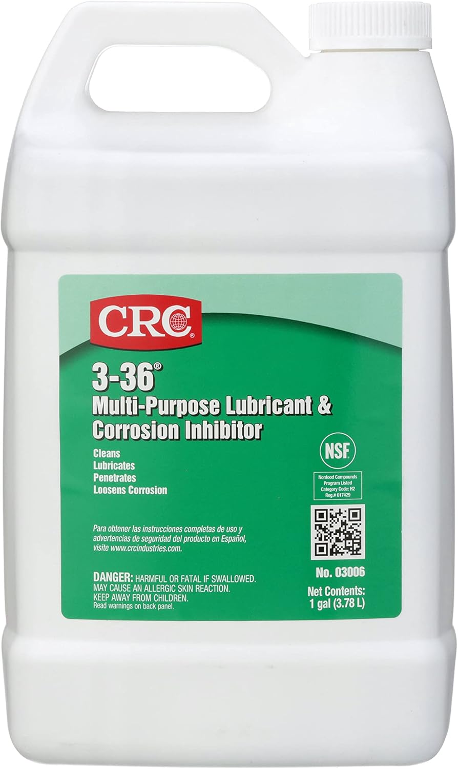 CRC 3-36 Multipurpose Lubricant & Corrosion Inhibitor 1 Gallon
