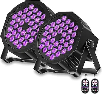 U`King 72W 36LED UV Black Lights for Halloween Party Supplies
