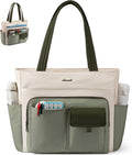 LOVEVOOK Tote Bag for Women Laptop Work Tote - Organized 20L Carry