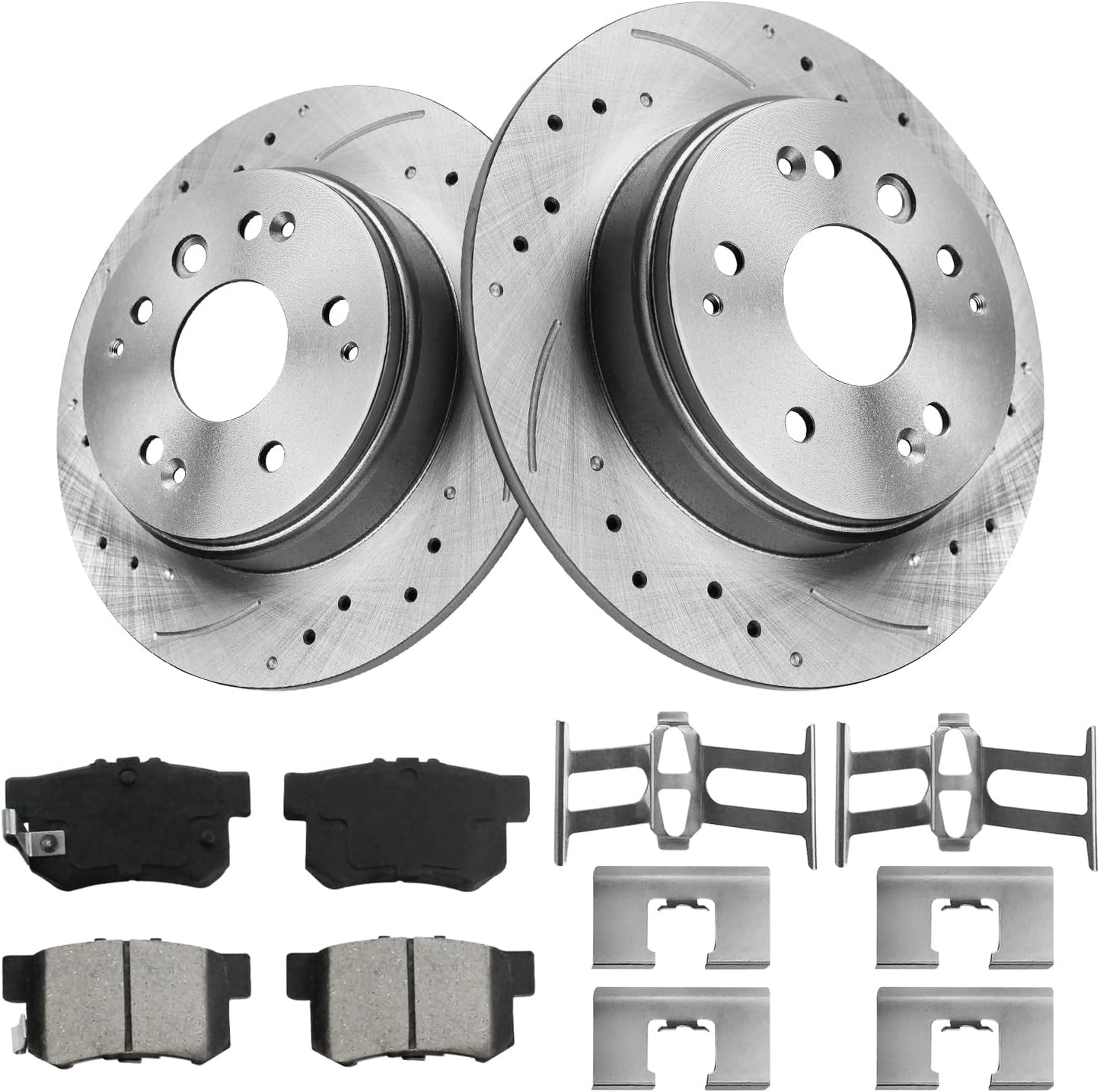 Rear Automotive Replacement Brake Kit for Honda Element & Acura TL