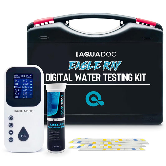 Digital Water Testing Kit for Pool and Hot Tub by AquaDoc