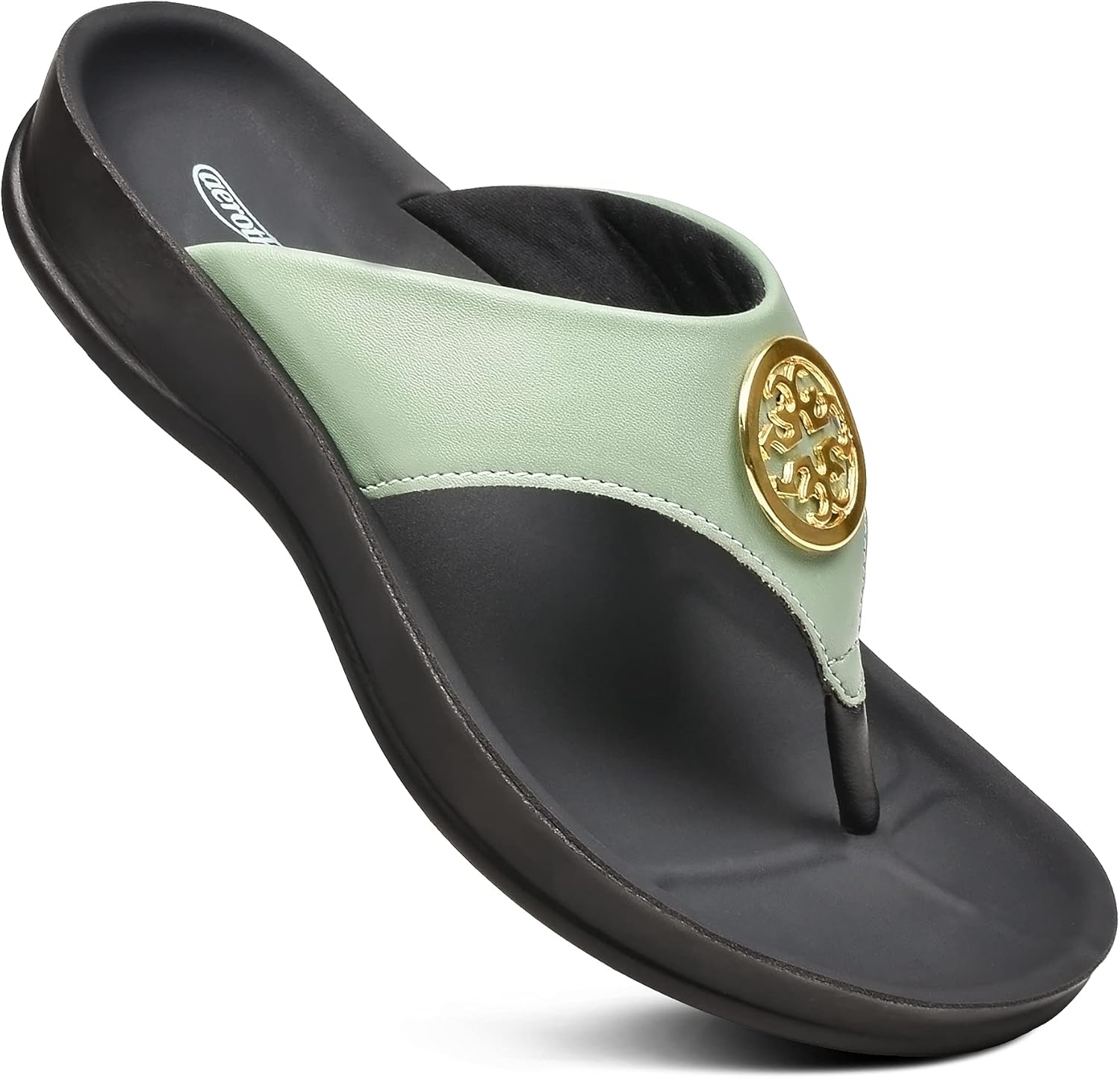 AEROTHOTIC Arch Supportive Flip Flops for Women Beach Essentials