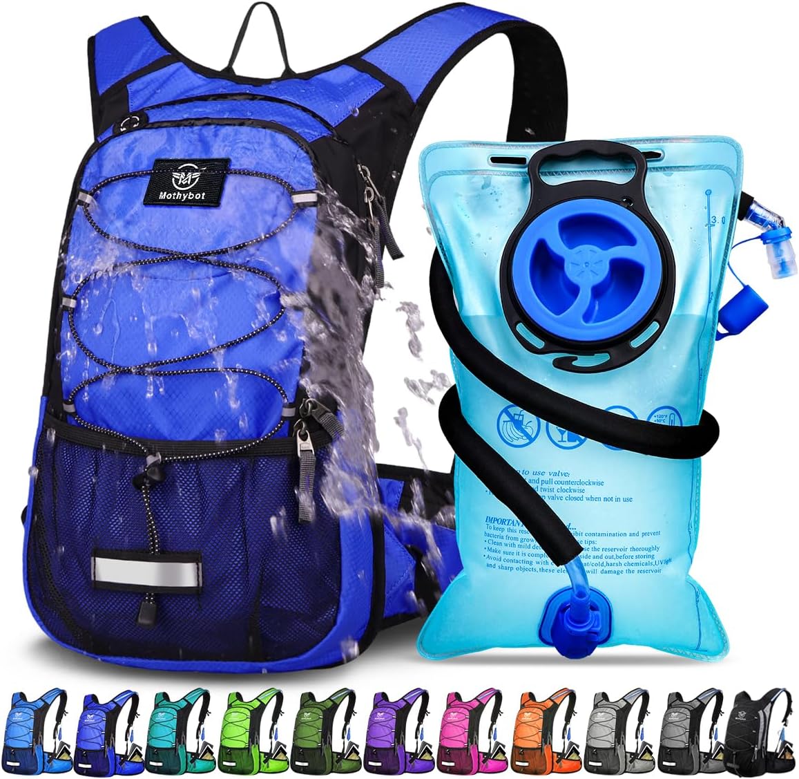 Leak Proof Hydration Backpack for Adventure Enthusiasts